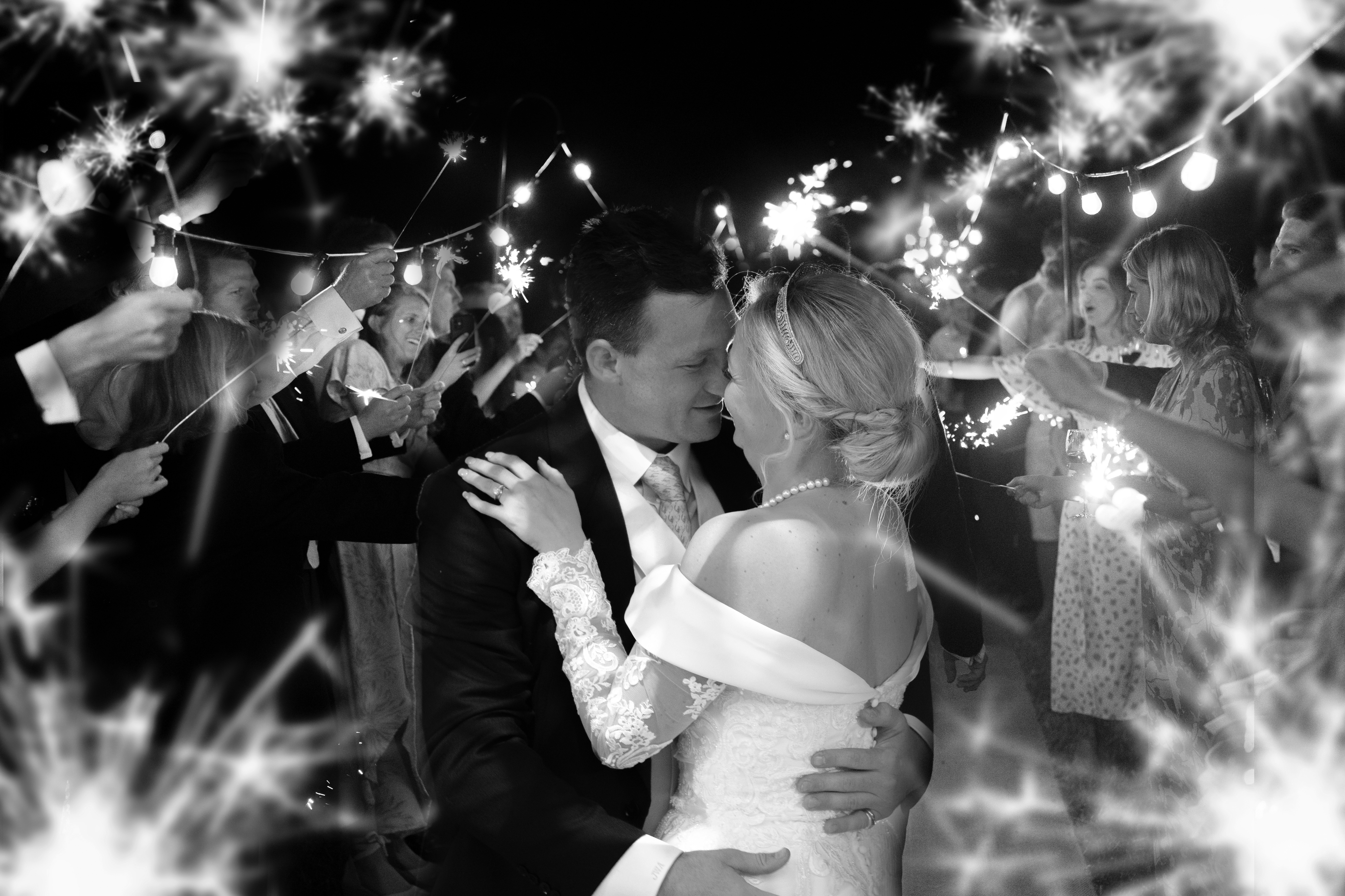 sparklerB& W